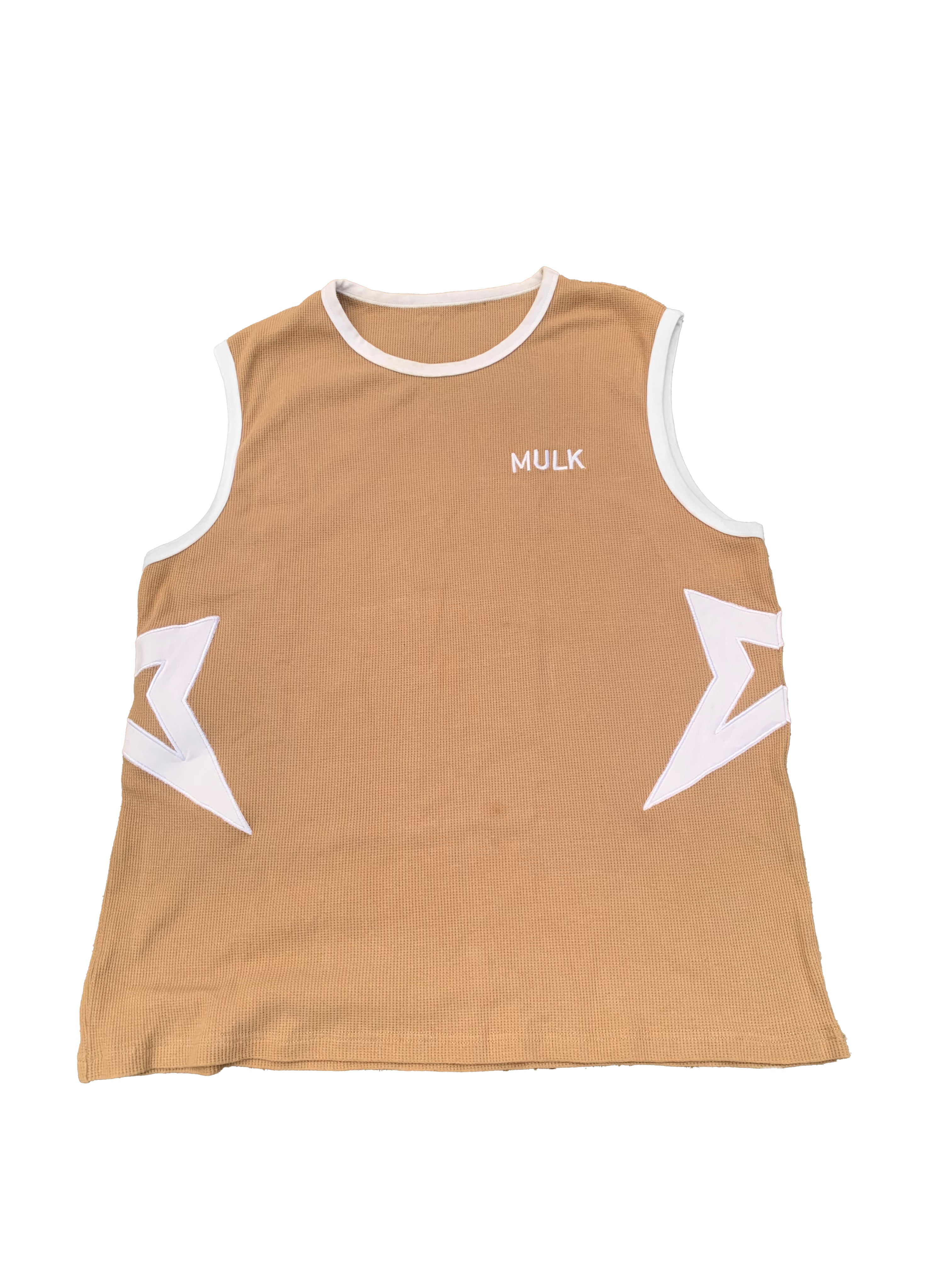 WAFFLE KNIT TANK TOP - MEN