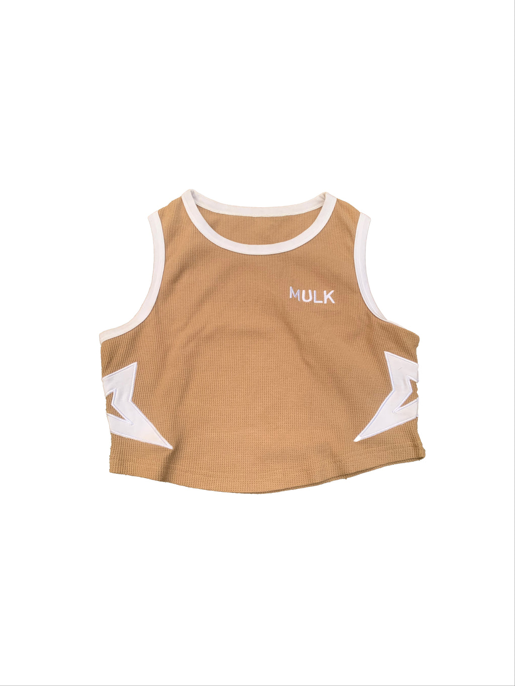 WAFFLE KNIT TANK TOP - WOMEN